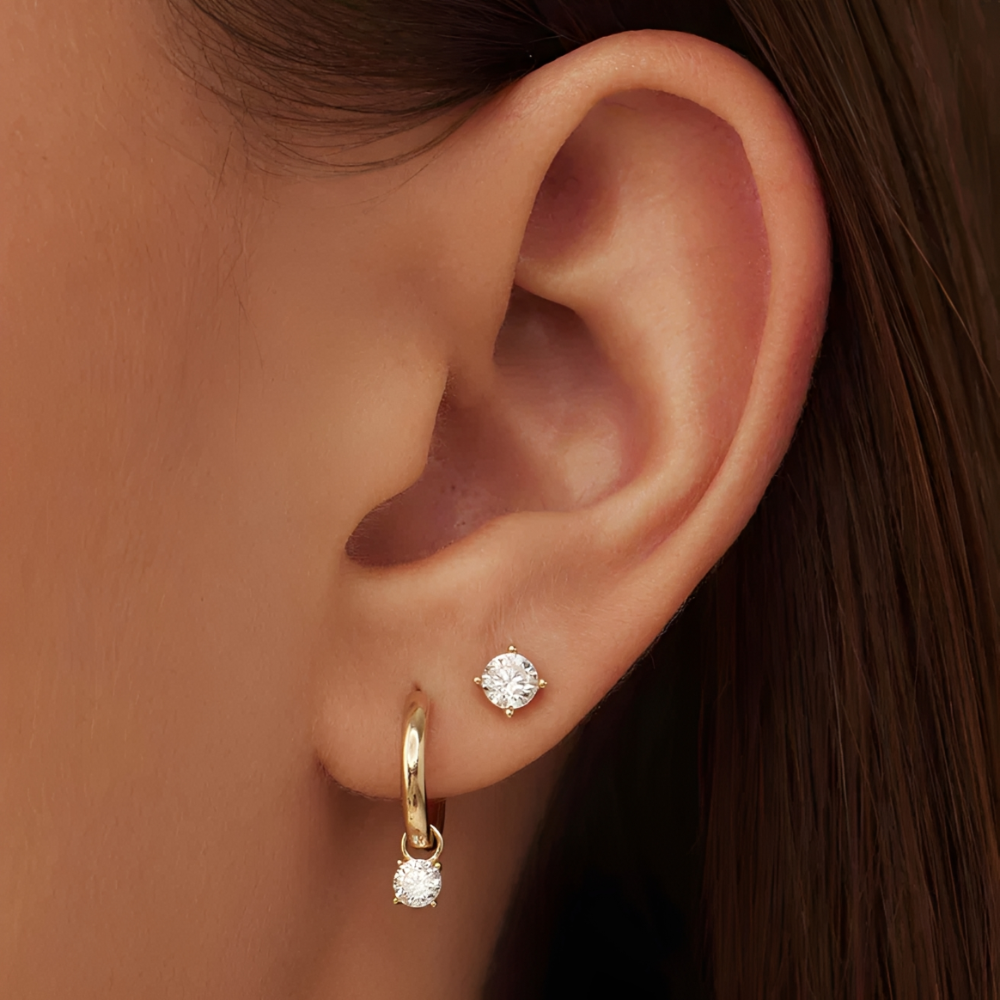 Lunara – Pendientes con gemas elegantes