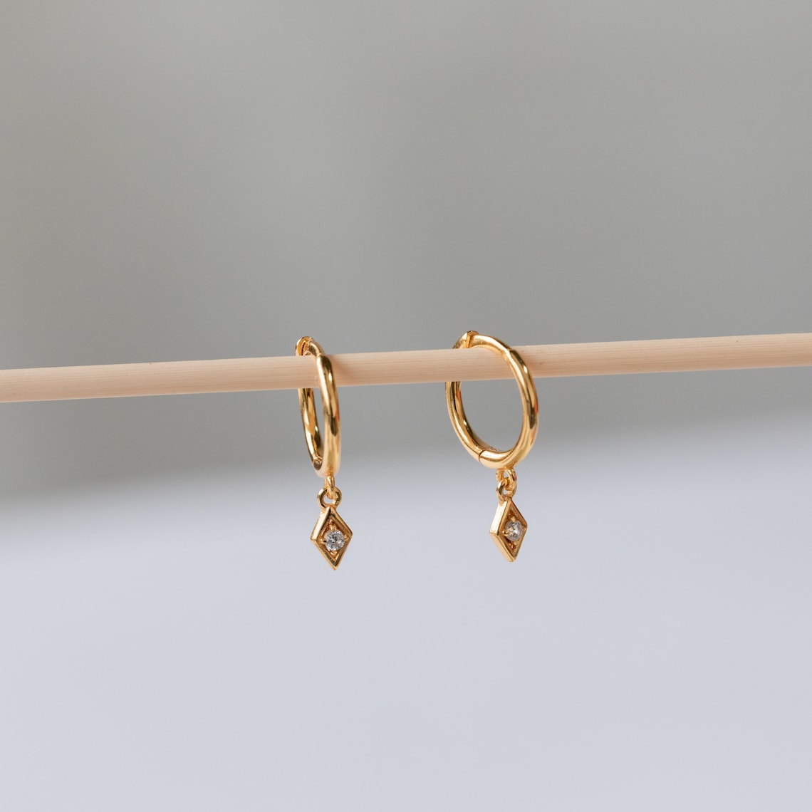 Pendientes Colgantes - Pendientes Elegantes de Diamantes