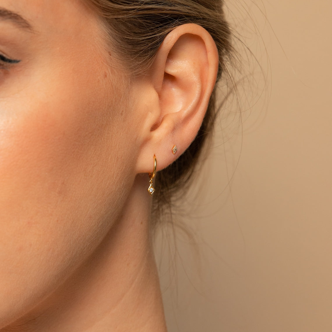 Pendientes Colgantes - Pendientes Elegantes de Diamantes