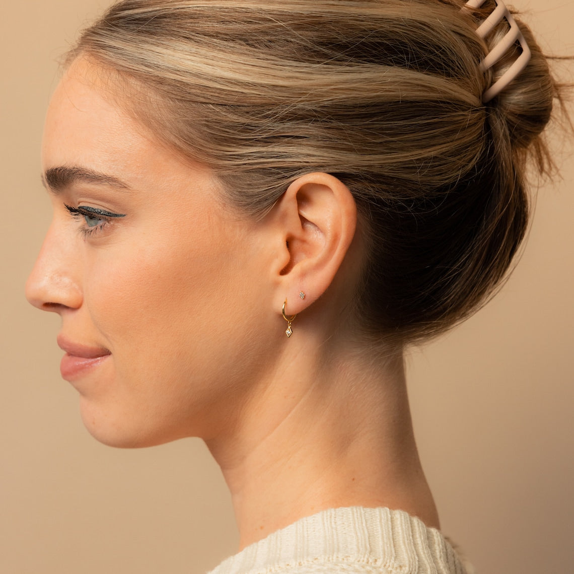Pendientes Colgantes - Pendientes Elegantes de Diamantes