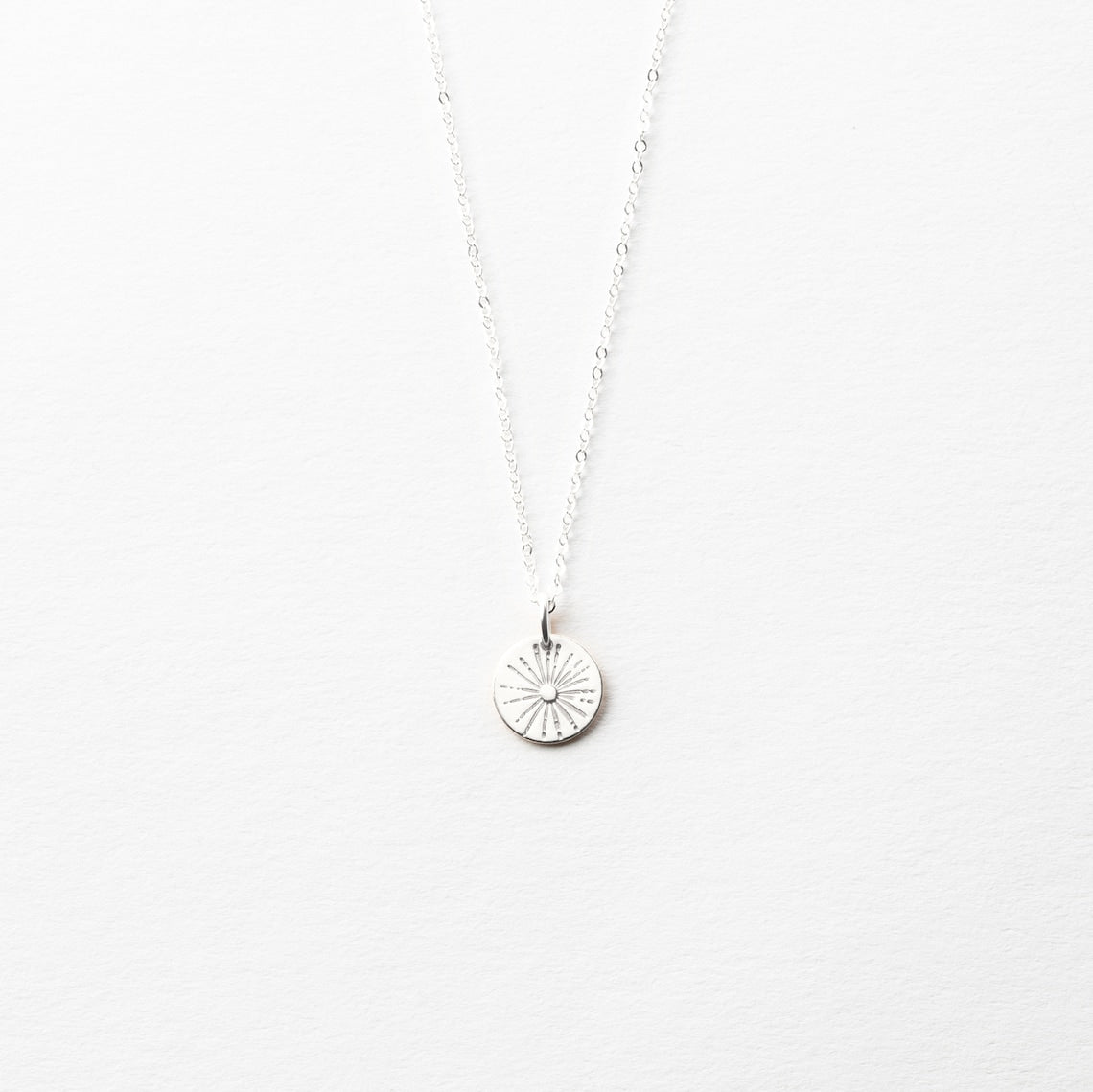 Collar rayo de sol - Collar con diminutos colgantes de sol