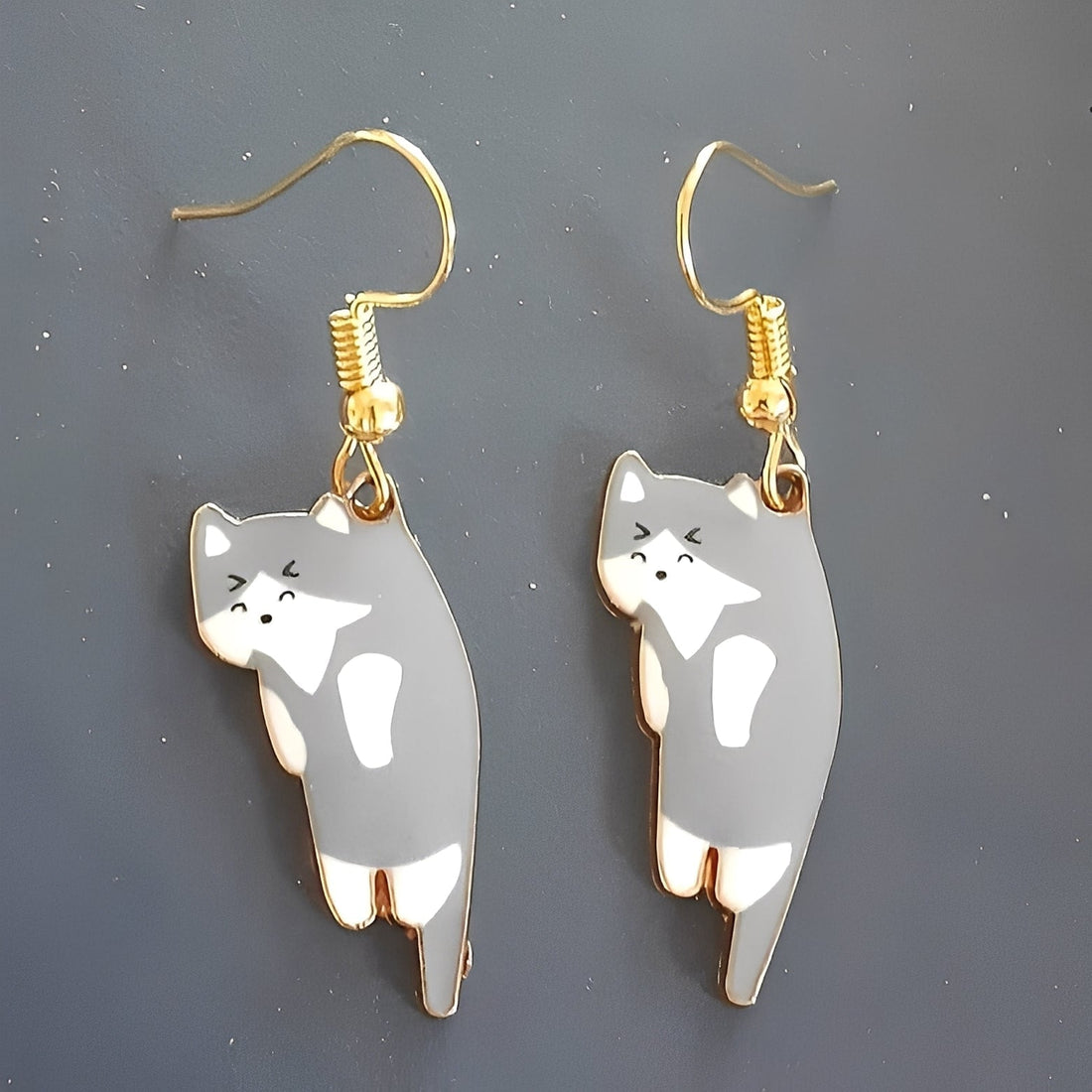 Kate – Pendientes colgantes de gato