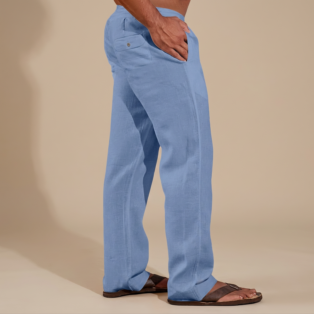Elias - Pantalones Rectos Relajados
