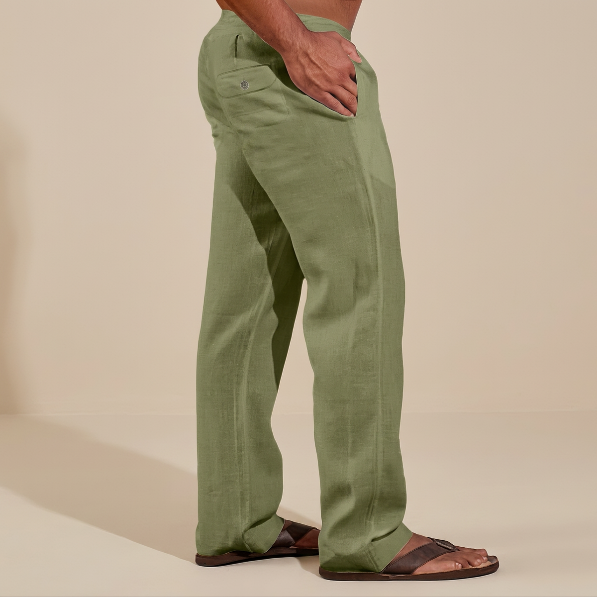 Elias - Pantalones Rectos Relajados