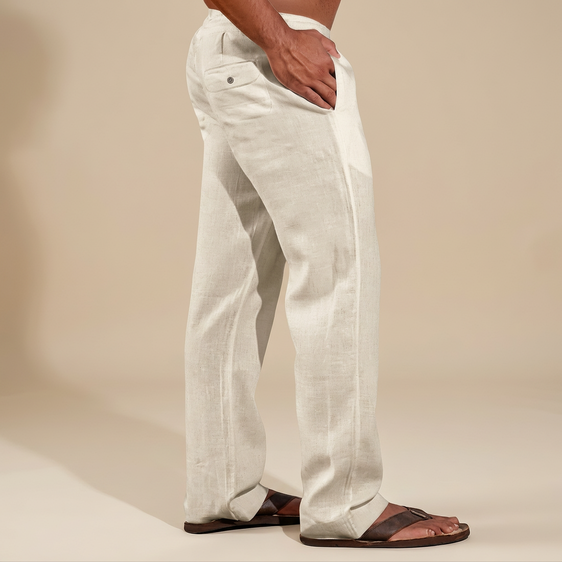 Elias - Pantalones Rectos Relajados