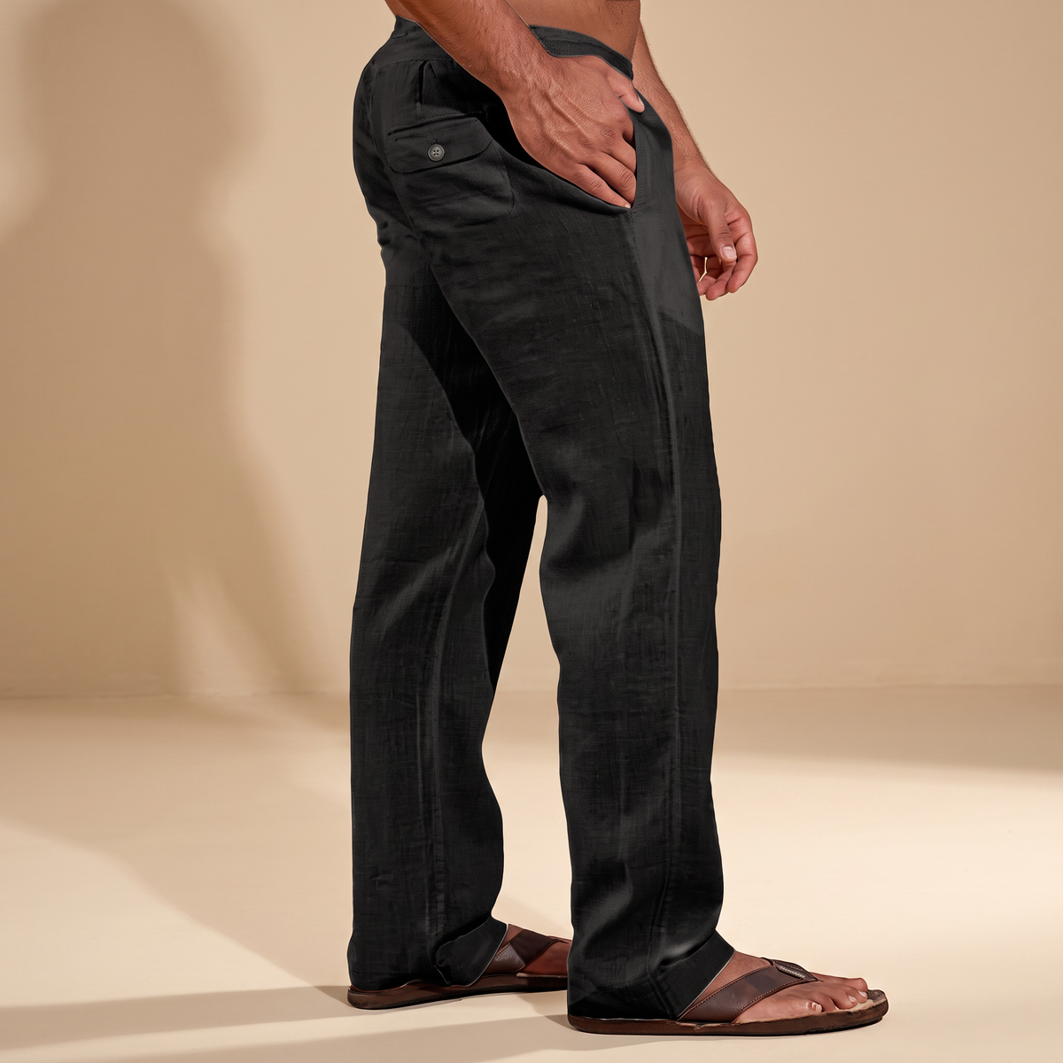 Elias - Pantalones Rectos Relajados