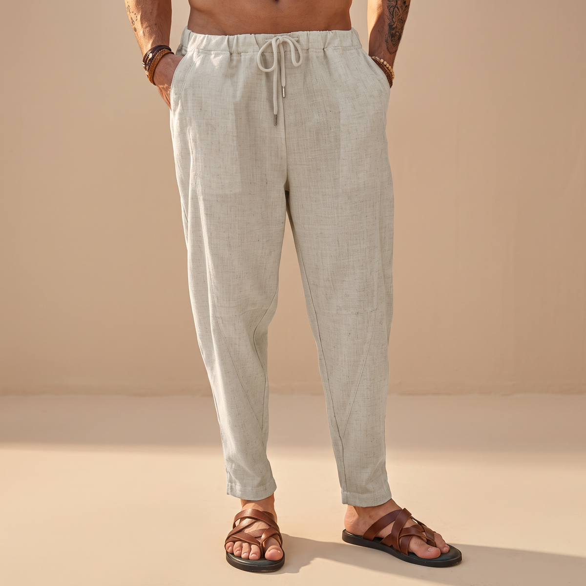 Abel - Pantalones de Playa Relajados