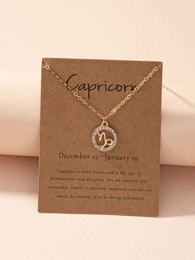 Collar zodiacal - Collar zodiacal Astrology Girl