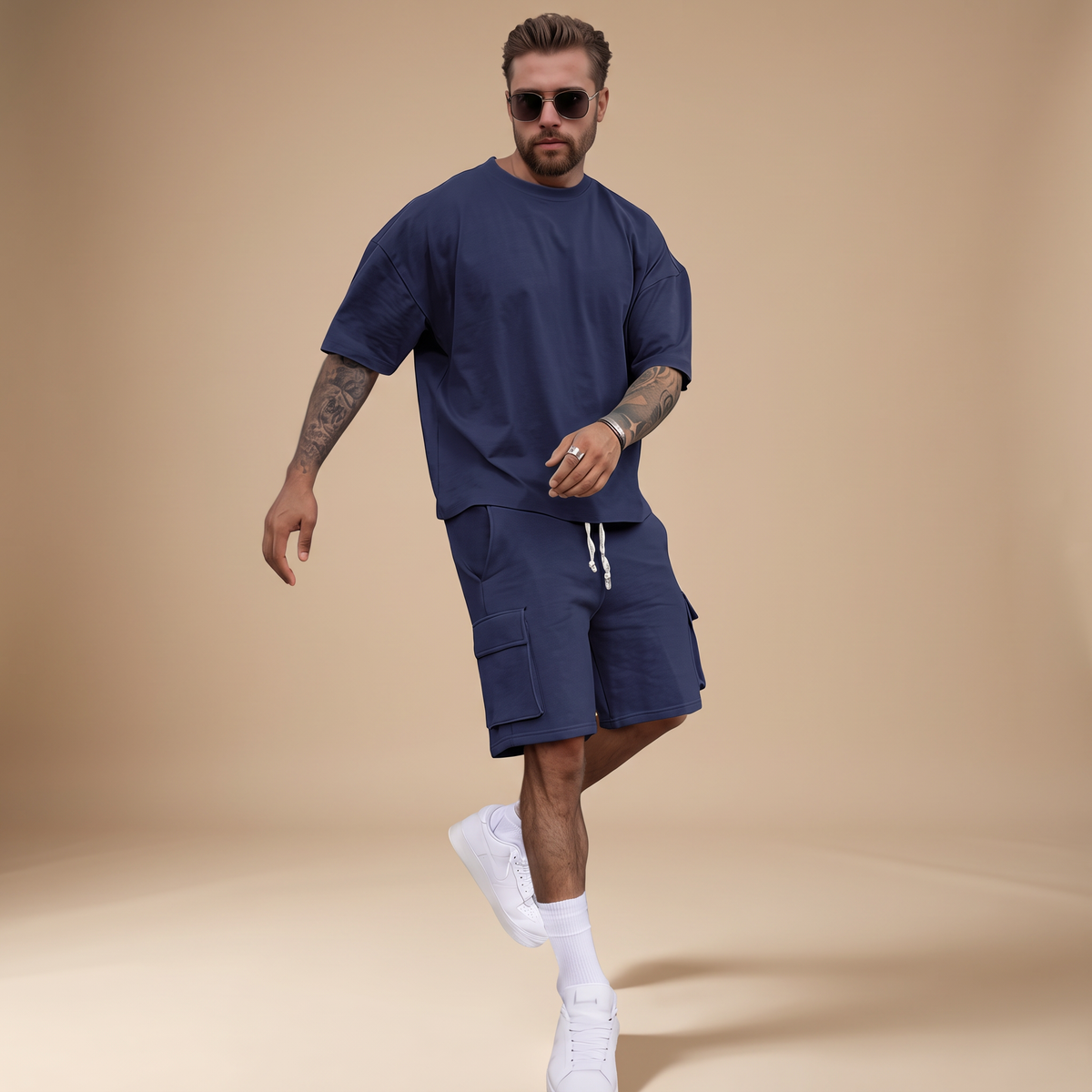 Robbins - Conjunto Transpirable Casual de 2 Piezas