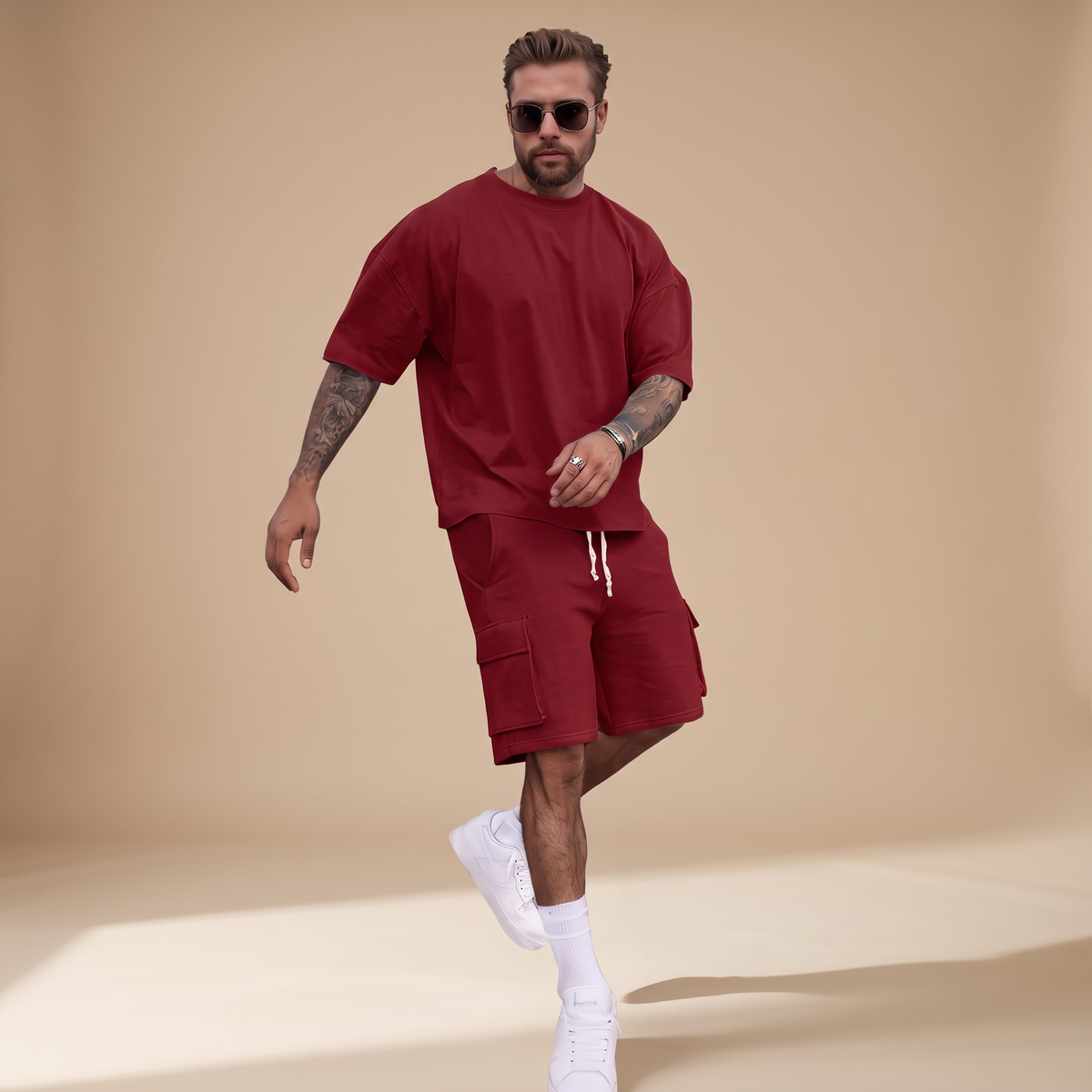Robbins - Conjunto Transpirable Casual de 2 Piezas