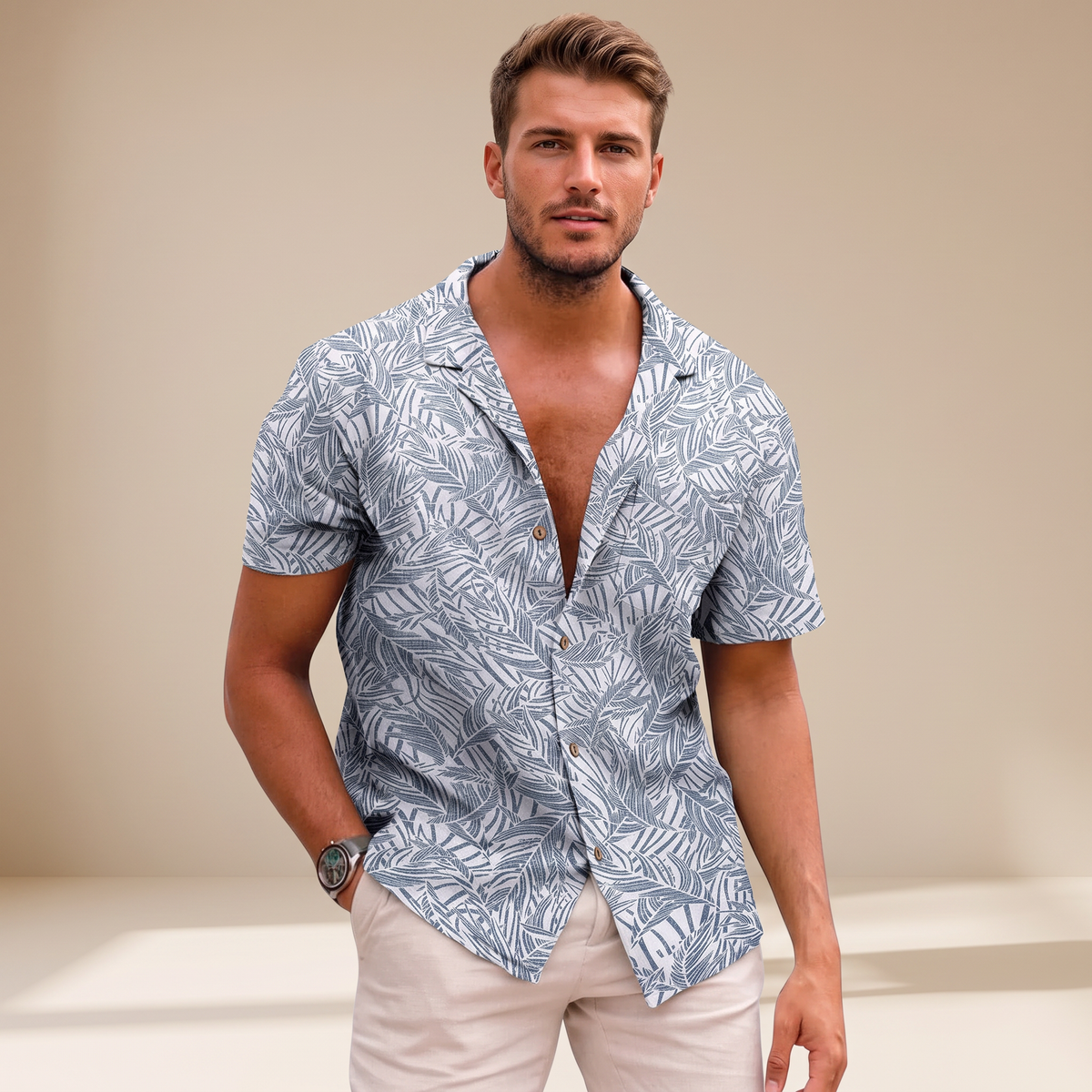 Tiago - Camisas Florales Hawaianas