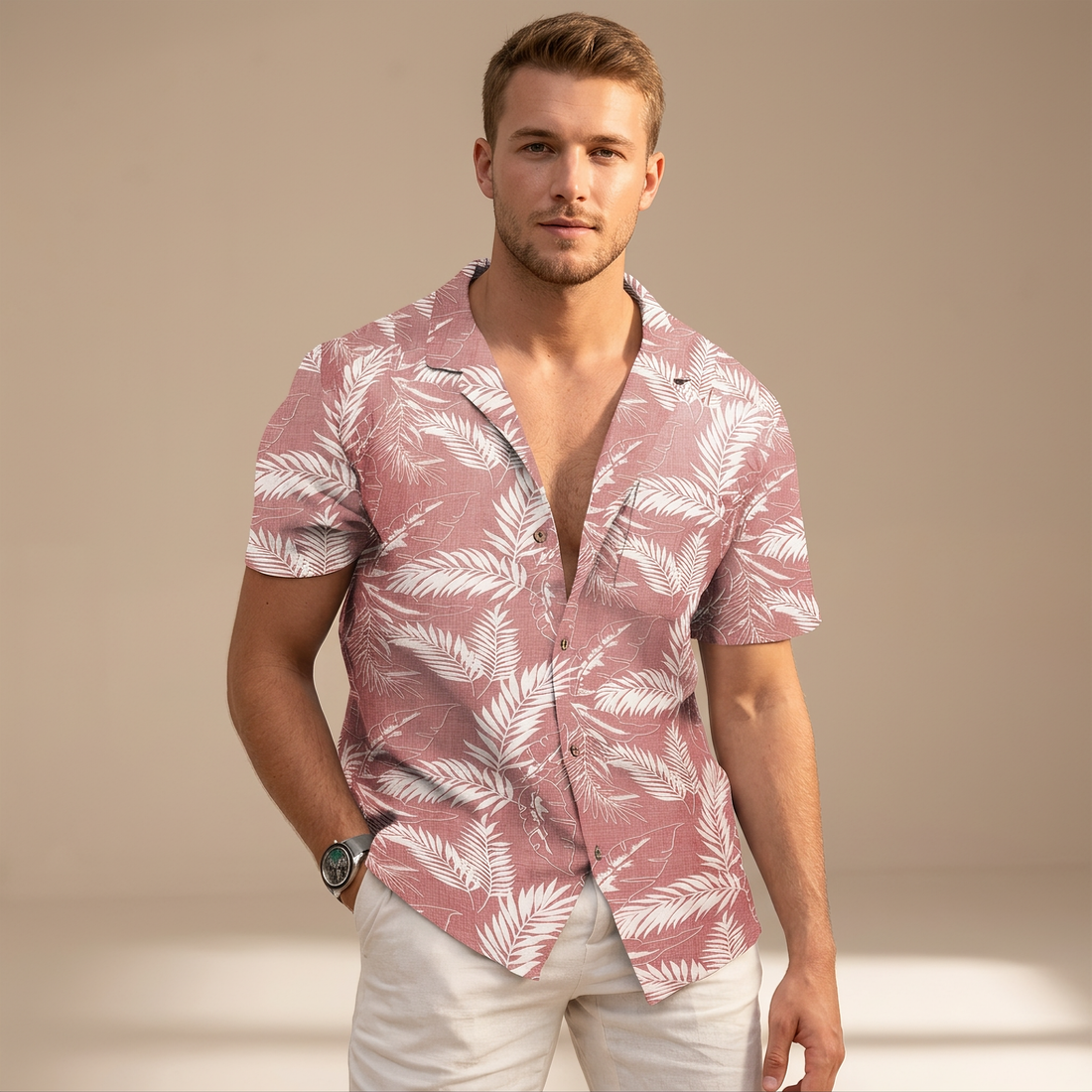 Tiago - Camisas Florales Hawaianas