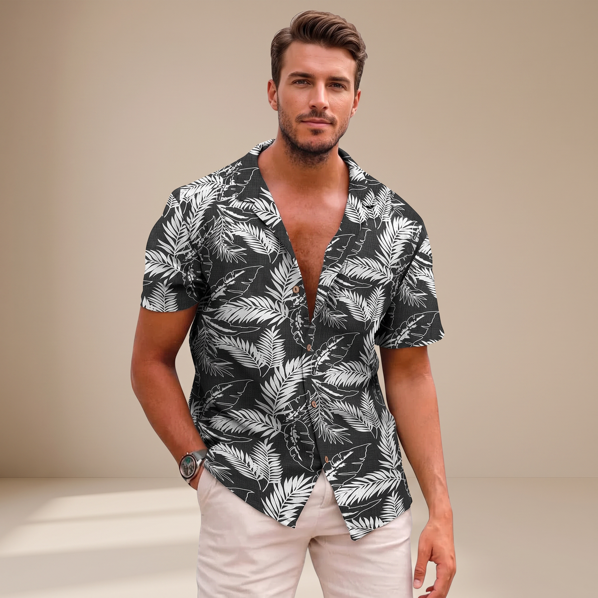 Tiago - Camisas Florales Hawaianas