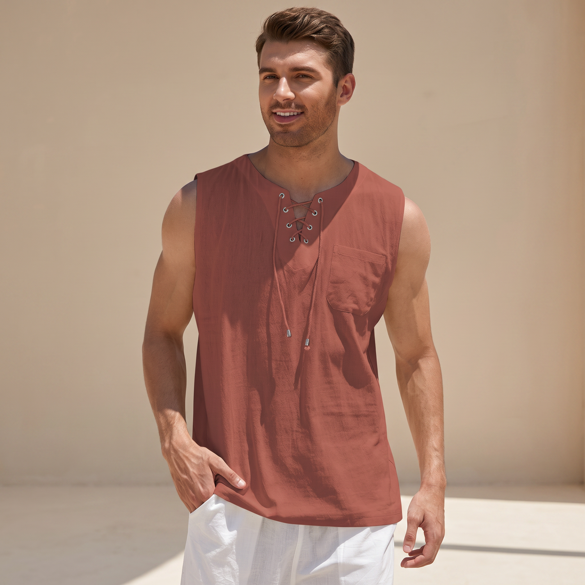 Mccoy - Camiseta sin Mangas Relajada