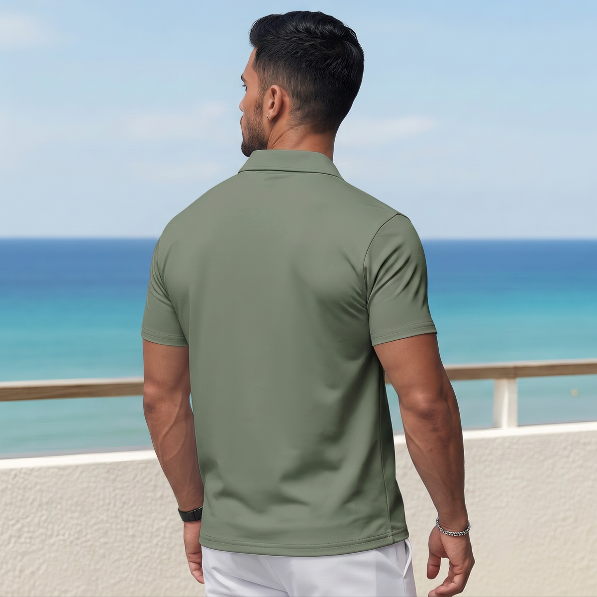 Jaden - Camisa polo casual