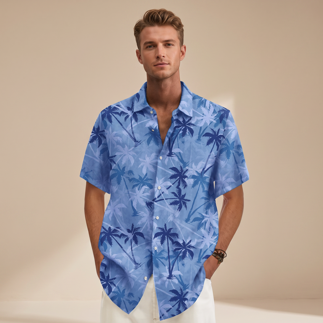 Jenson - Camisa Hawaiana Estampada