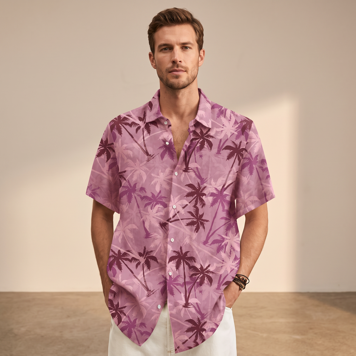 Jenson - Camisa Hawaiana Estampada