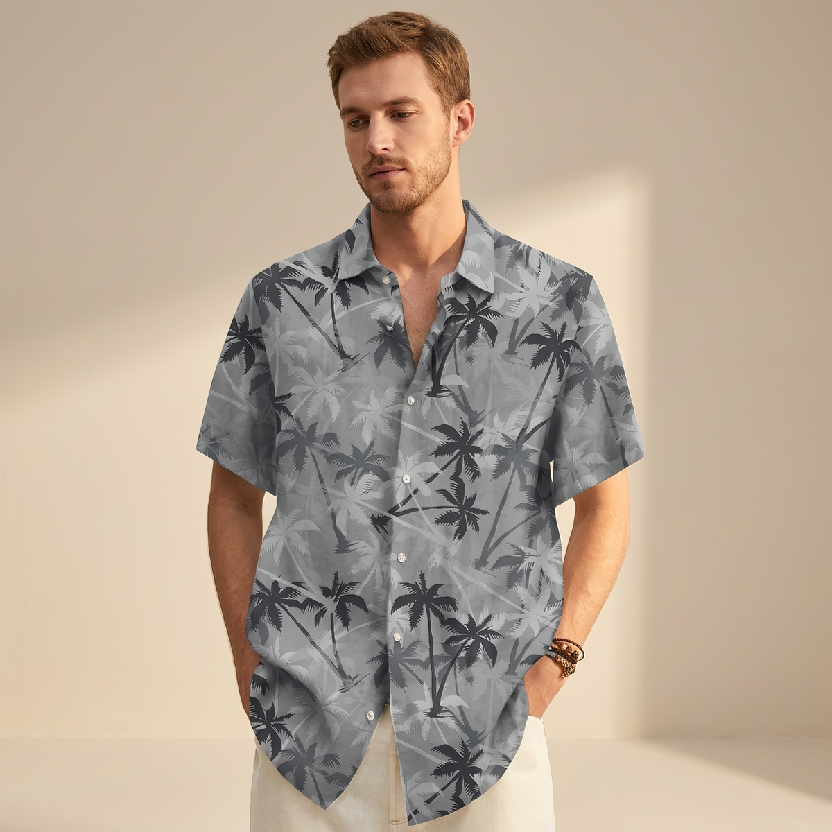 Jenson - Camisa Hawaiana Estampada