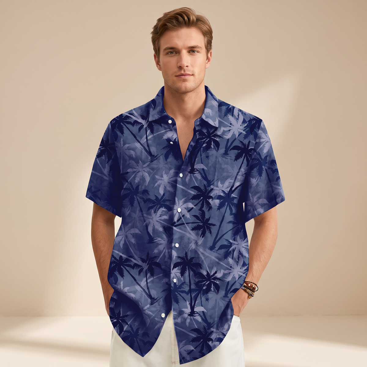 Jenson - Camisa Hawaiana Estampada