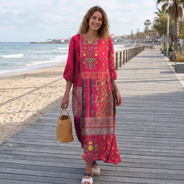 Josie - Vestido Maxi Boho Elegante