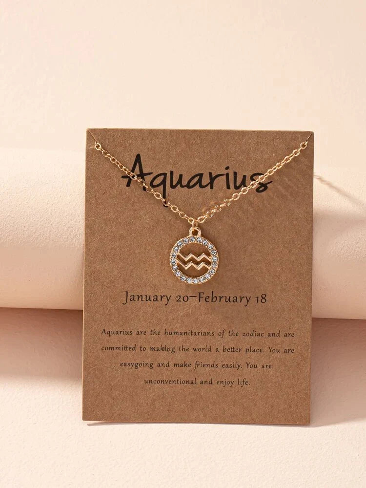 Collar zodiacal - Collar zodiacal Astrology Girl
