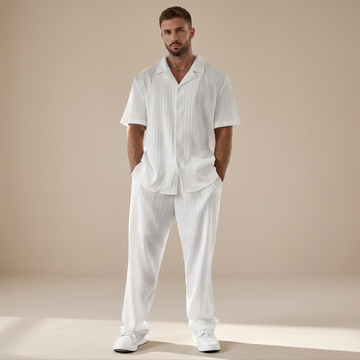 Scott - Conjunto Relajado a Rayas