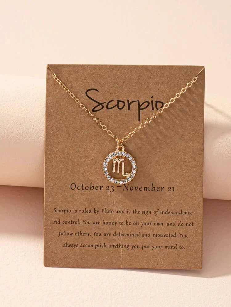Collar zodiacal - Collar zodiacal Astrology Girl