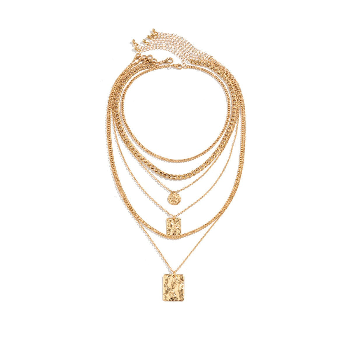 Jaz – Collar de oro de múltiples hileras