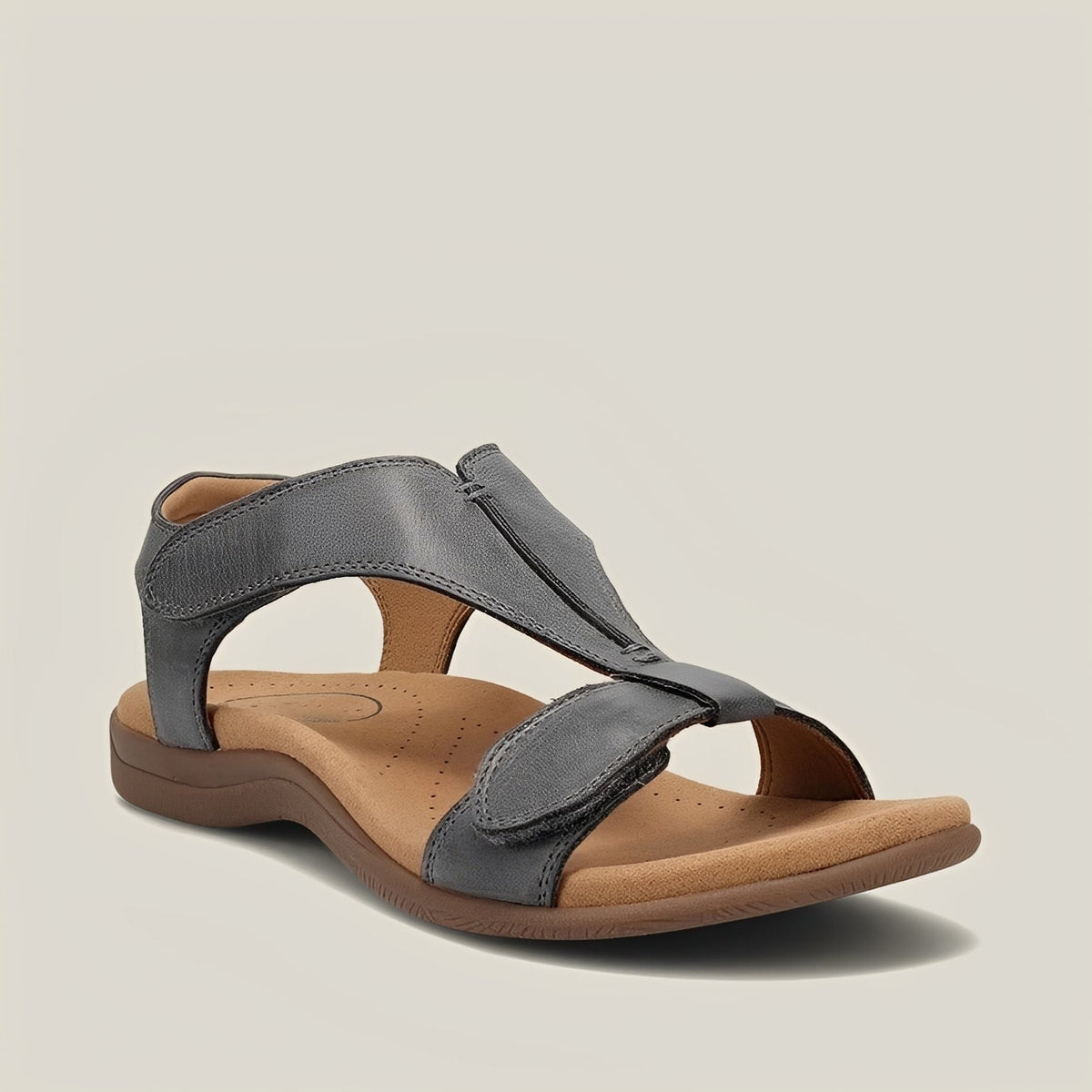 Sharon - Sandalias de Plataforma con Correa de Velcro