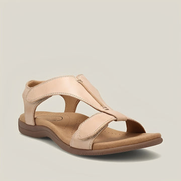 Sharon - Sandalias de Plataforma con Correa de Velcro