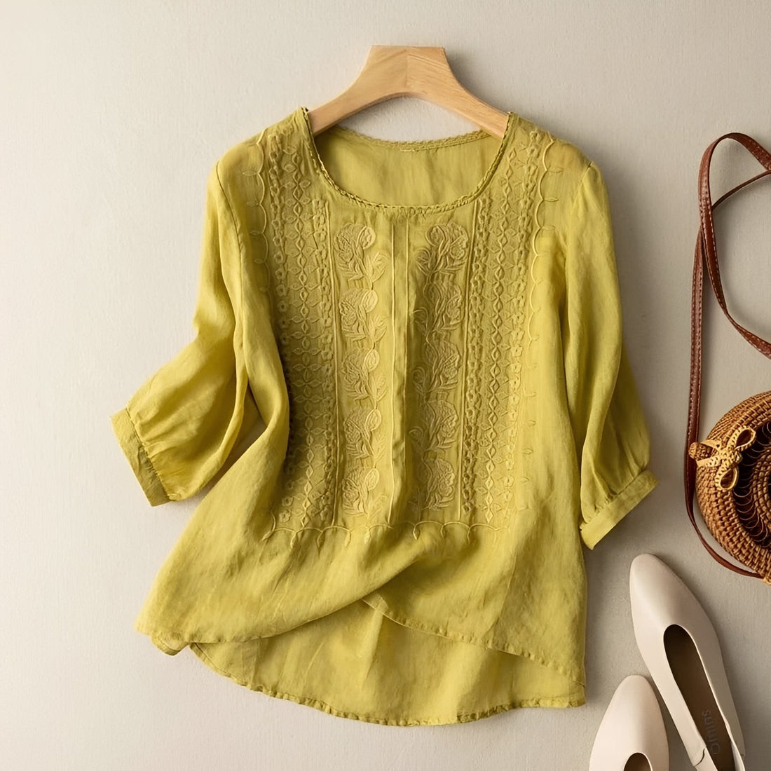Daniyal - Blusa Suelta con Bordado
