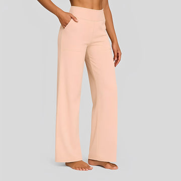 Roxanne - Pantalones de Cintura Alta y Elásticos
