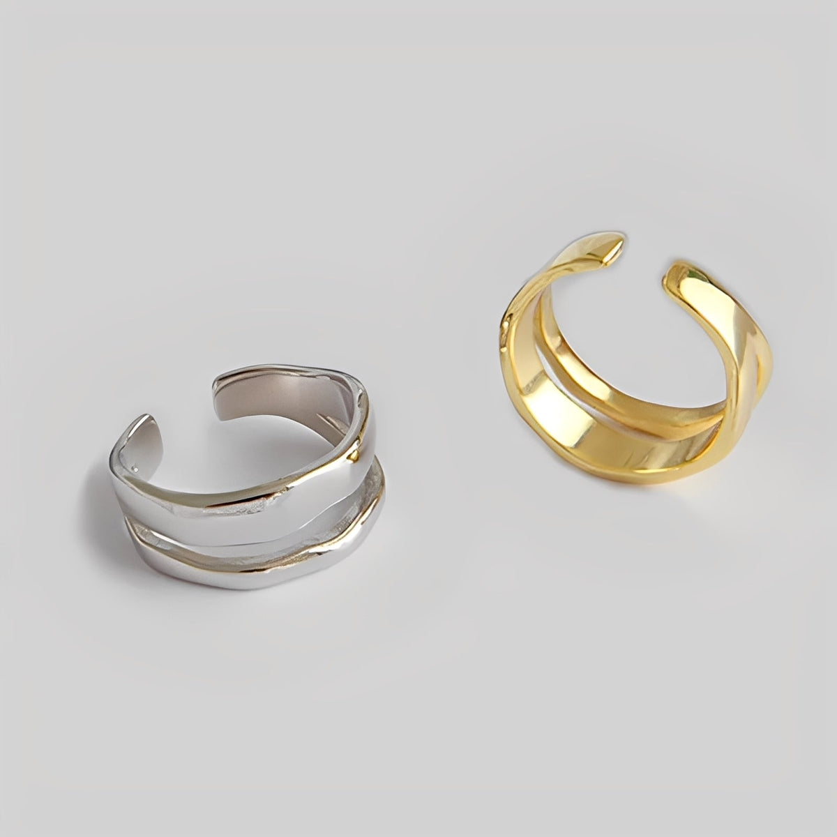 Ashley – Anillo doble elegante