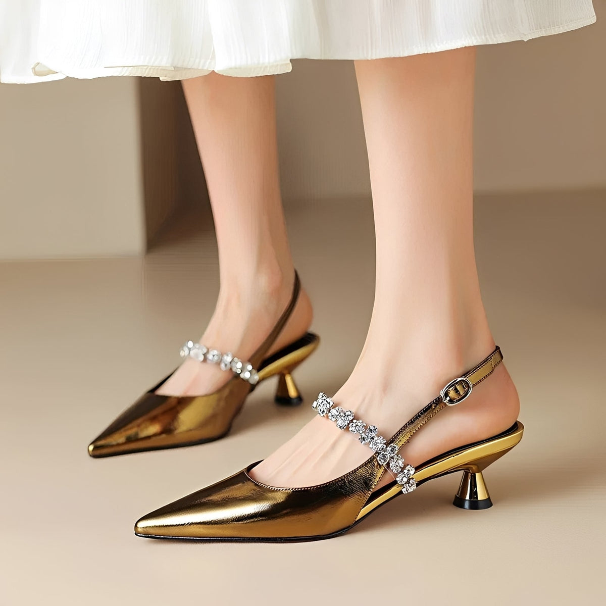 Rhian - Tacones Elegantes de Punta