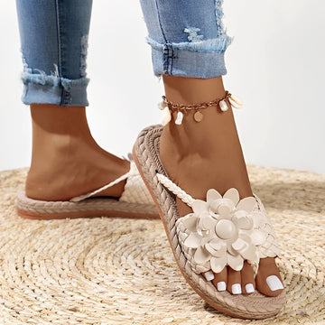 Saira - Chanclas Tejidas Casuales