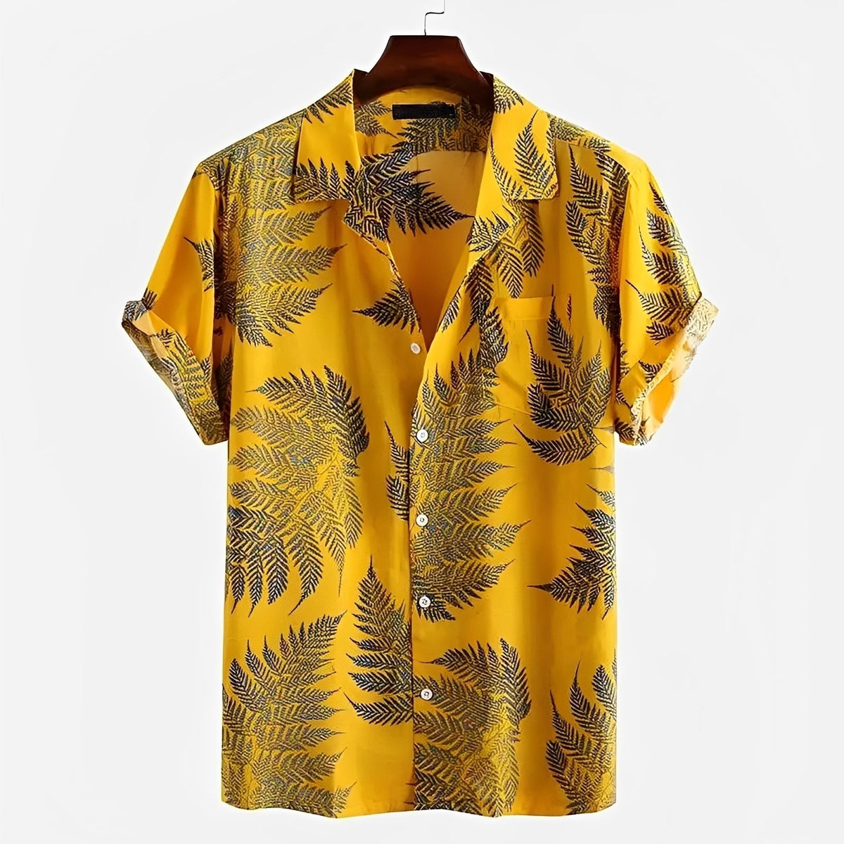 Darius - Camisa Cómoda de Manga Corta