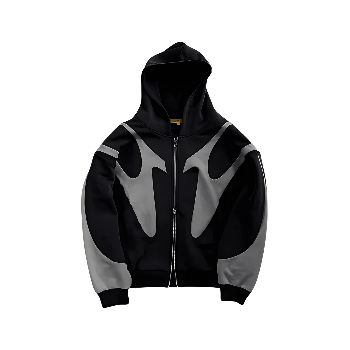 Lloyd - Sudadera con capucha para hombres con cremallera y estampado