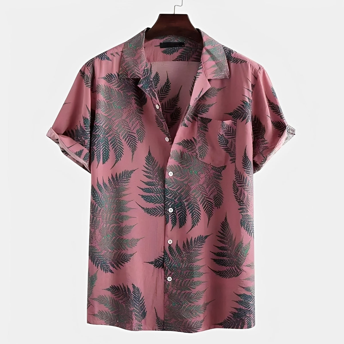 Darius - Camisa Cómoda de Manga Corta