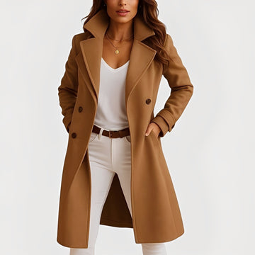 Camille - Abrigo Elegante para Mujer con Bolsillos