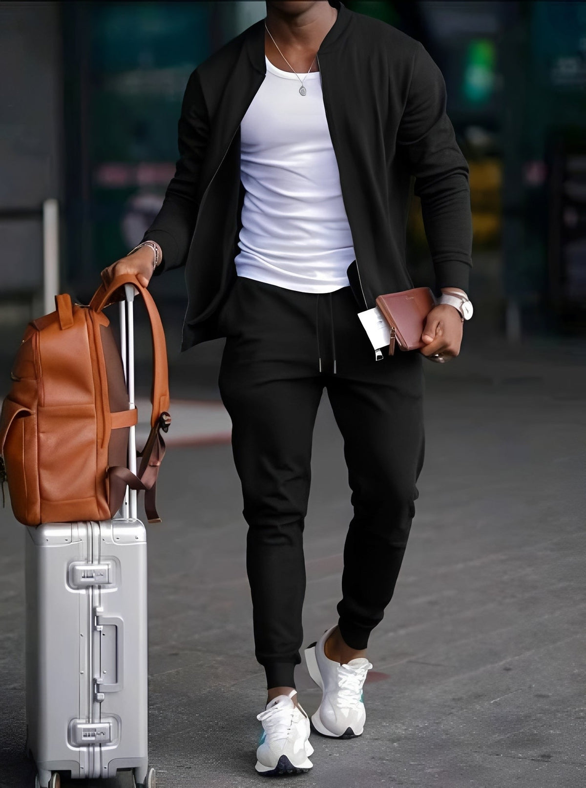 Franklin - Conjunto de jogging elegante para hombres