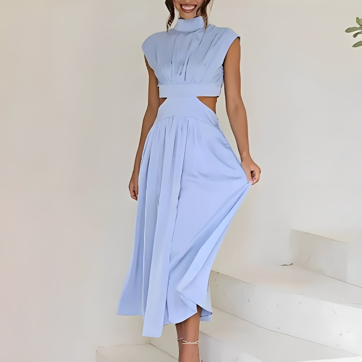 Isabella - Vestido Sin Mangas Elegante