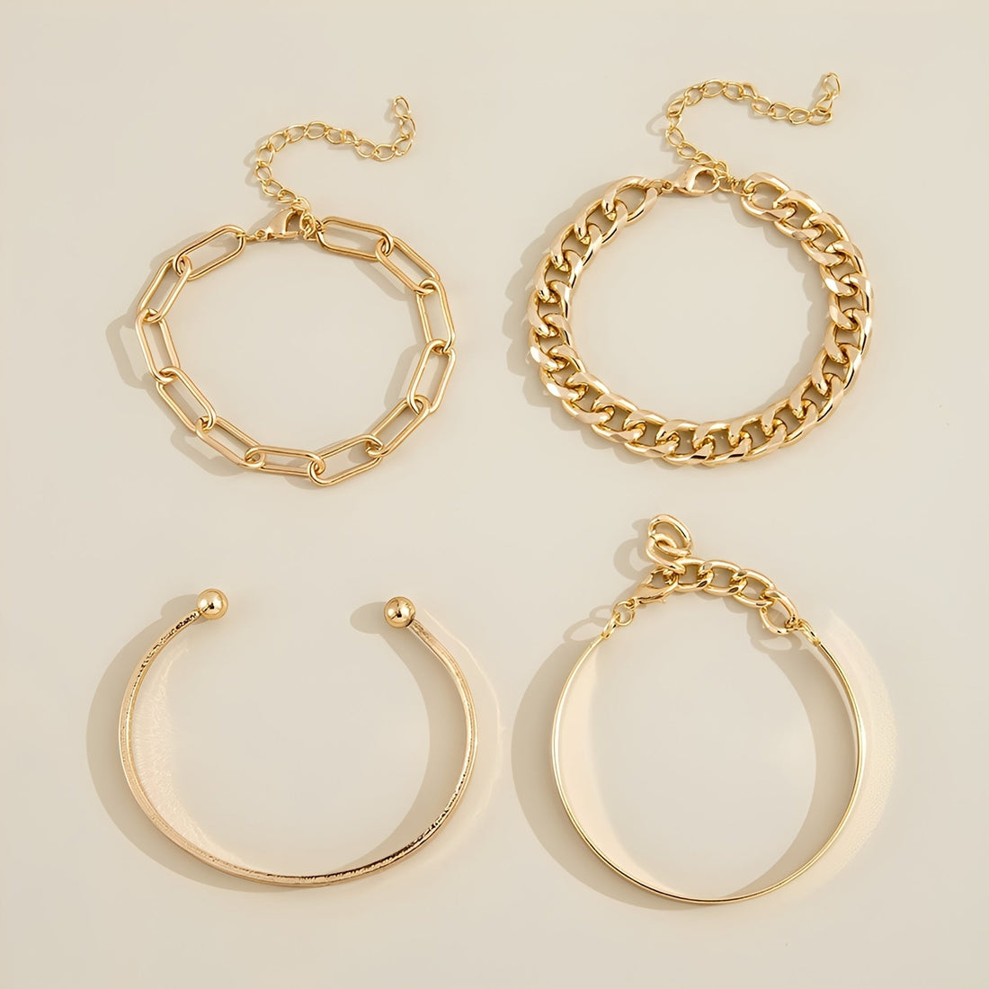 Elari – Conjunto de 4 Pulseras Elegantes para Muñeca