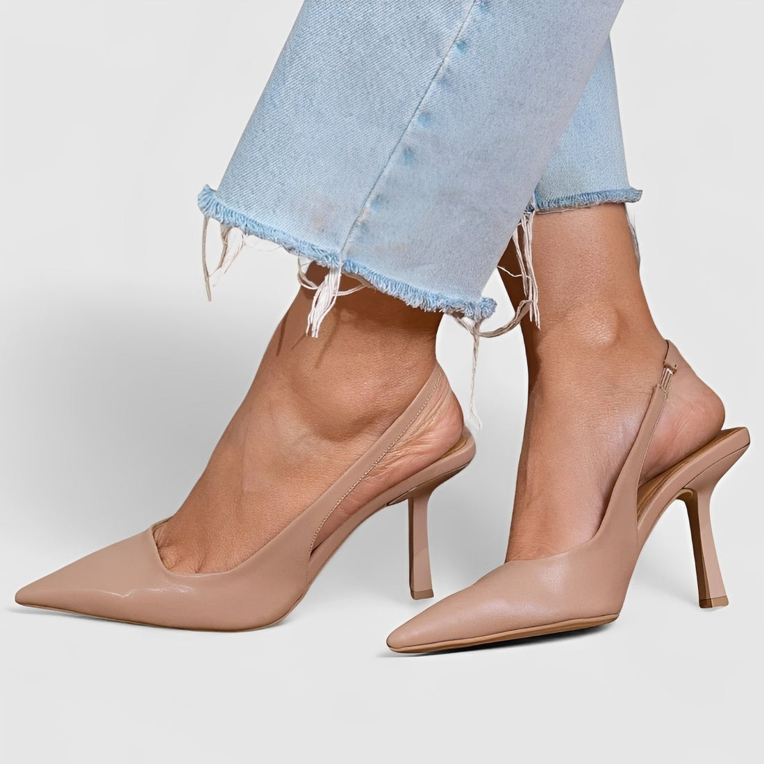 Samantha - Tacones Altos Elegantes y Puntiagudos