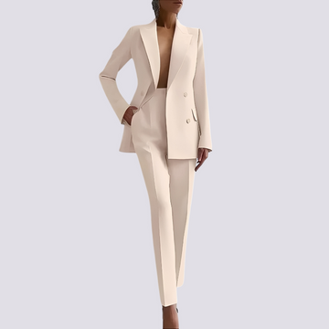 Fannie - Traje Formal de un Solo Botón