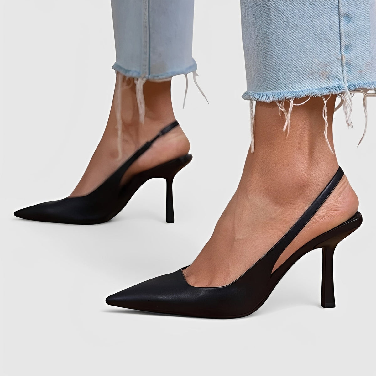 Samantha - Tacones Altos Elegantes y Puntiagudos