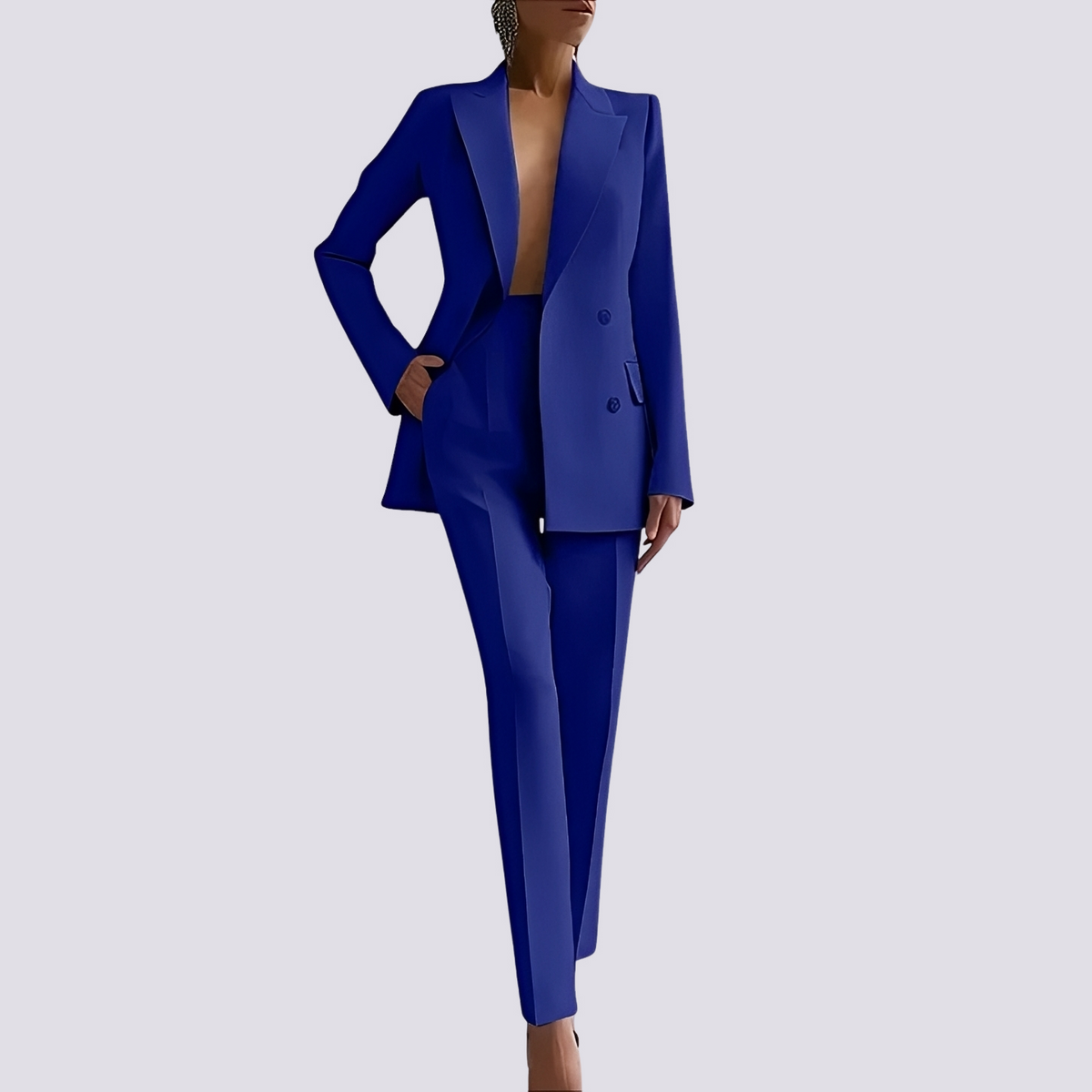 Fannie - Traje Formal de un Solo Botón