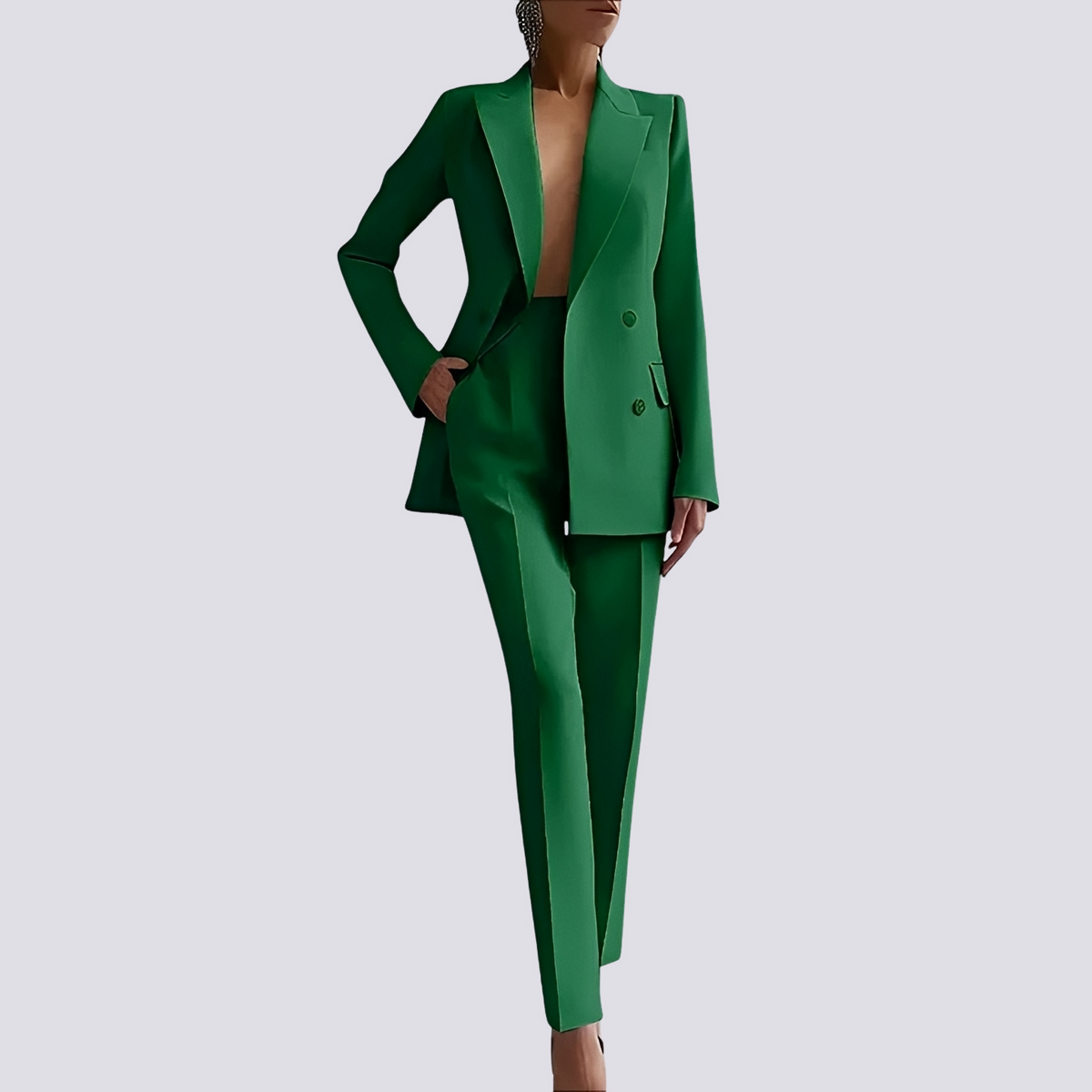 Fannie - Traje Formal de un Solo Botón
