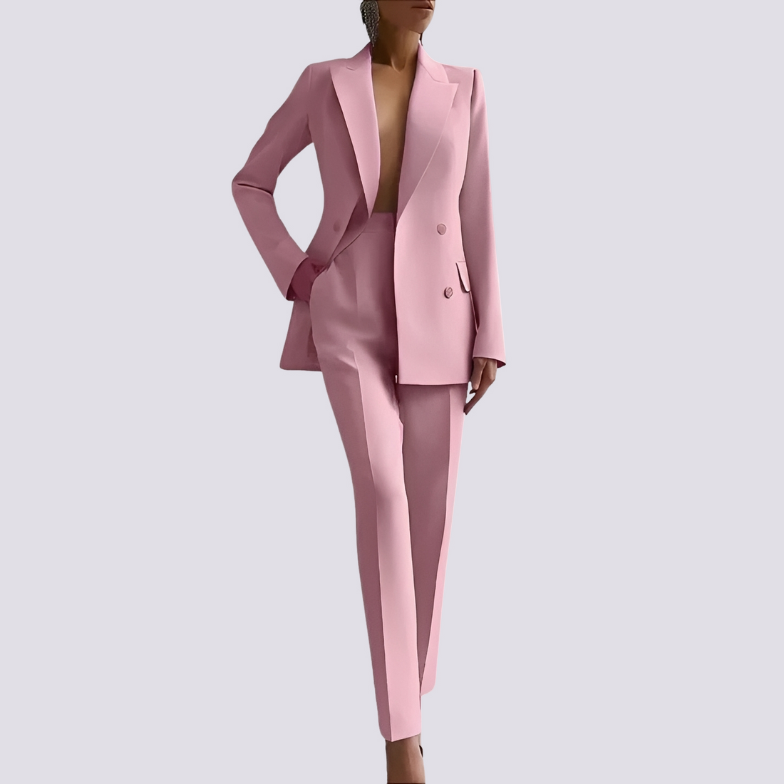 Fannie - Traje Formal de un Solo Botón