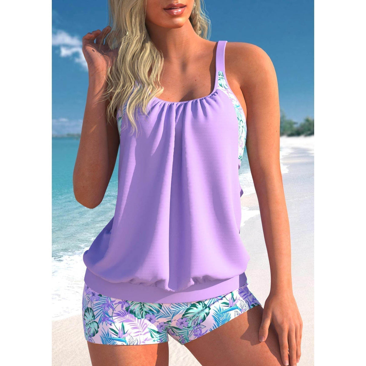 Beatrice – Tankini Mujer Dos Piezas
