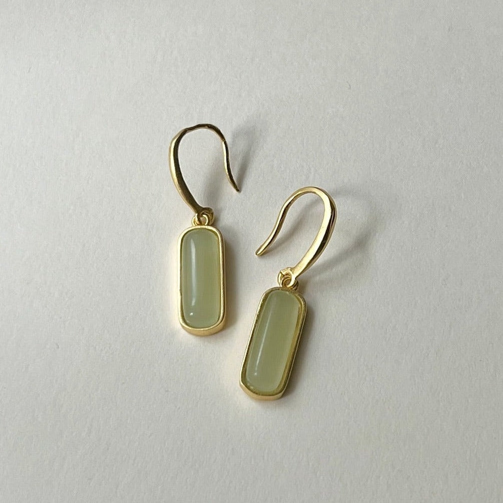 Fiona - Pendientes colgantes de piedra